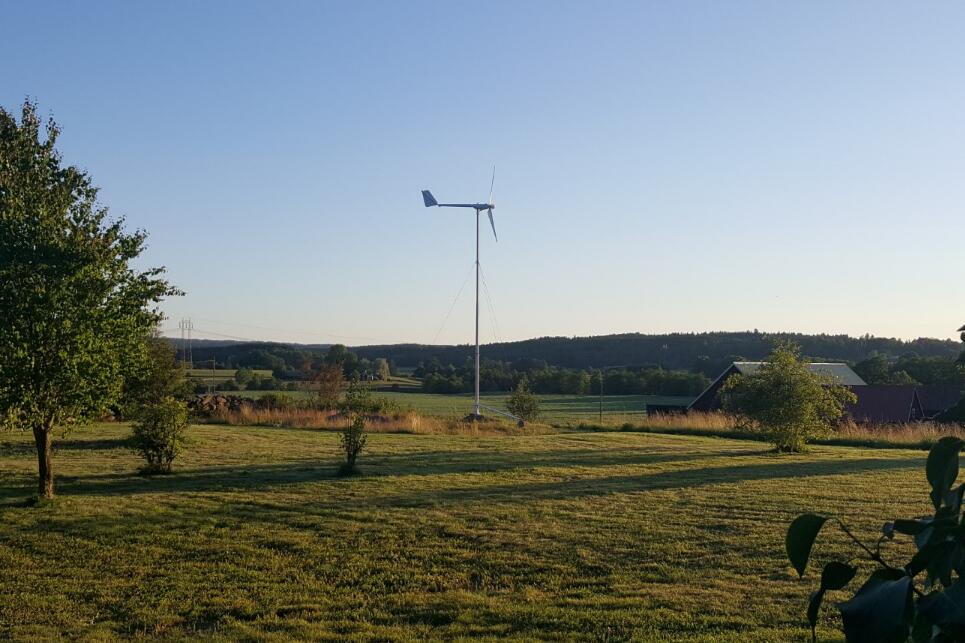 SW-2kw wind turbine to Sweden