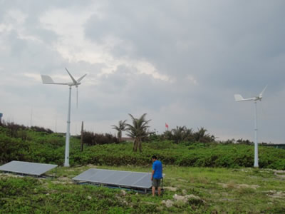China telecom Wind-solar hybrid system-Hainan