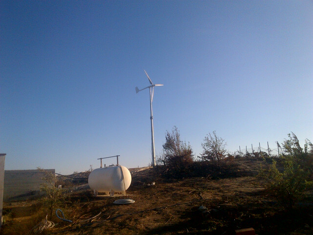 2KW SW wind turbine in Greece