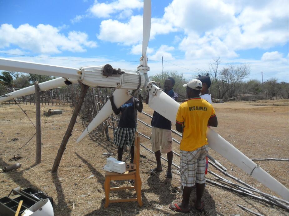 Madagascar 3KW wind turbine from SENWEY