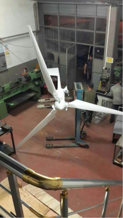 SWT-3kw wind turbine to Turkey